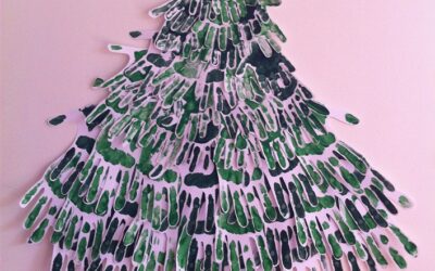 Christmas Tree Handprints