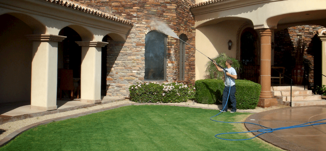 How To Properly Power Wash Your Home Before Painting