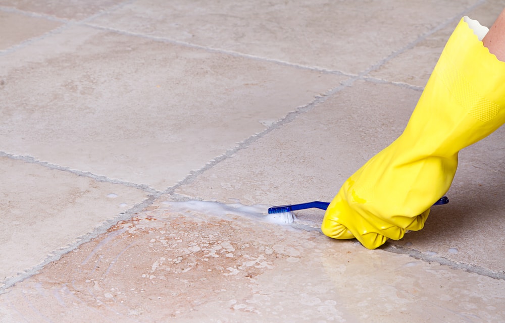 Tips To Remove Paint From Grout Flora Brothers Painting - How To Get Dry Paint Off Bathroom Floor